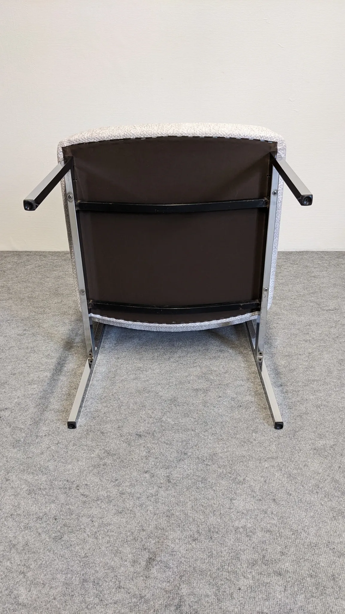 Pair of modernist armchairs, France circa 1970