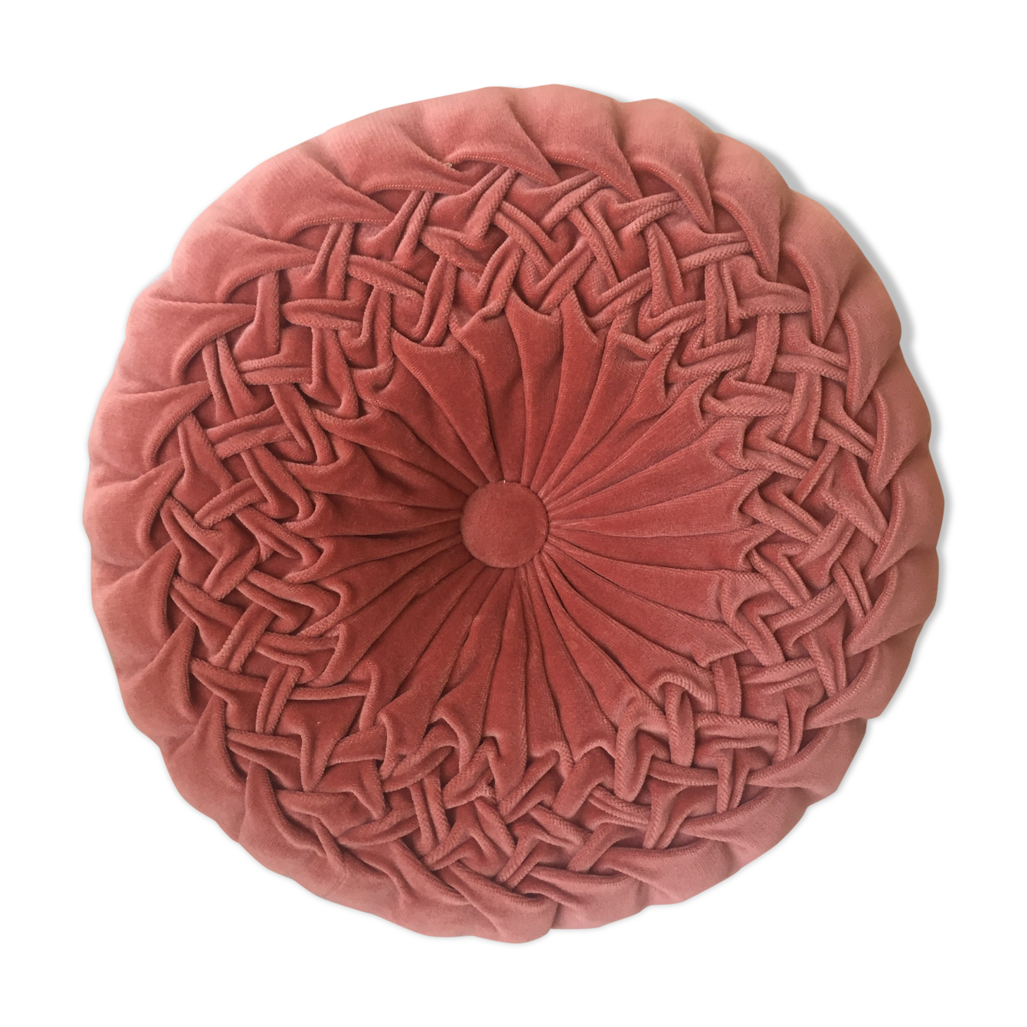 Velvet cushion, vintage decoration