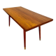 Table basse bois vernis