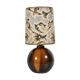 Lampe boule bois 1960