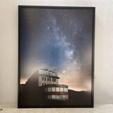 Abandoned hotel at the Furka Pass — framed photograph in limited edition