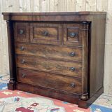 Commode Victorienne XIXème en acajou