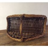 Gate logs braided Wicker