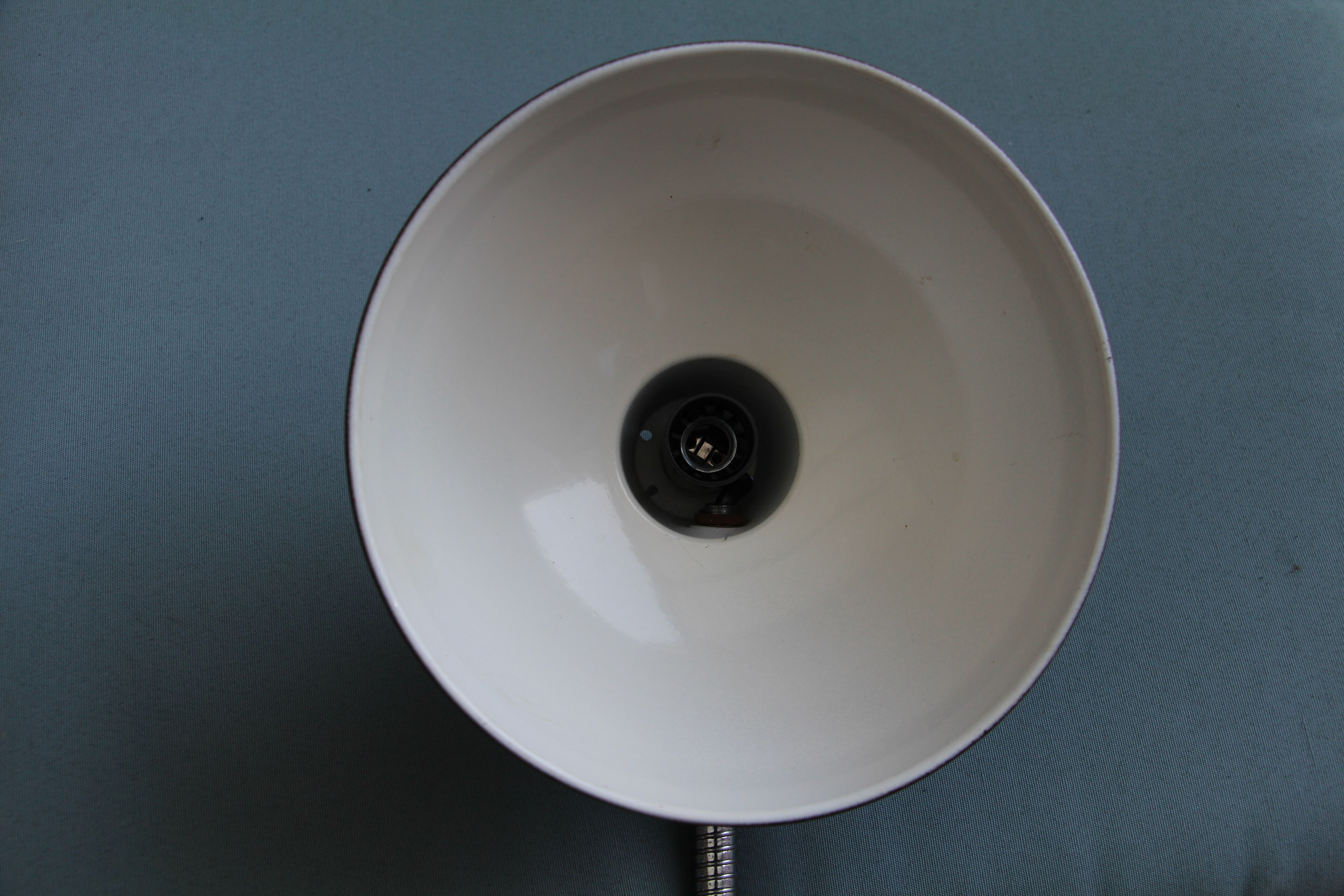 Brown desk lamp 70's