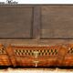 Rosewood and Mahogany chest of drawers, Louis XV / Louis XVI Transition style – Late 19th century