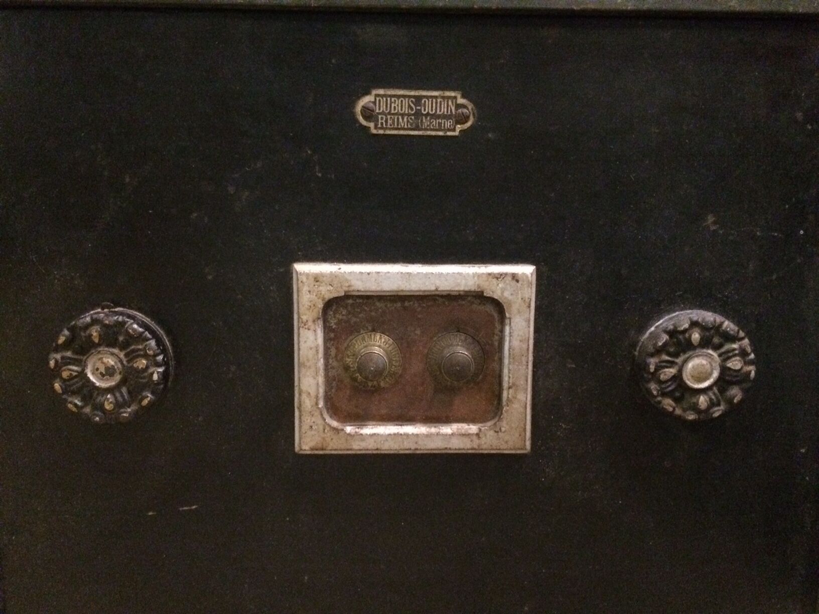 Old Dubois-Oudin Reims Safe - 1880-1900