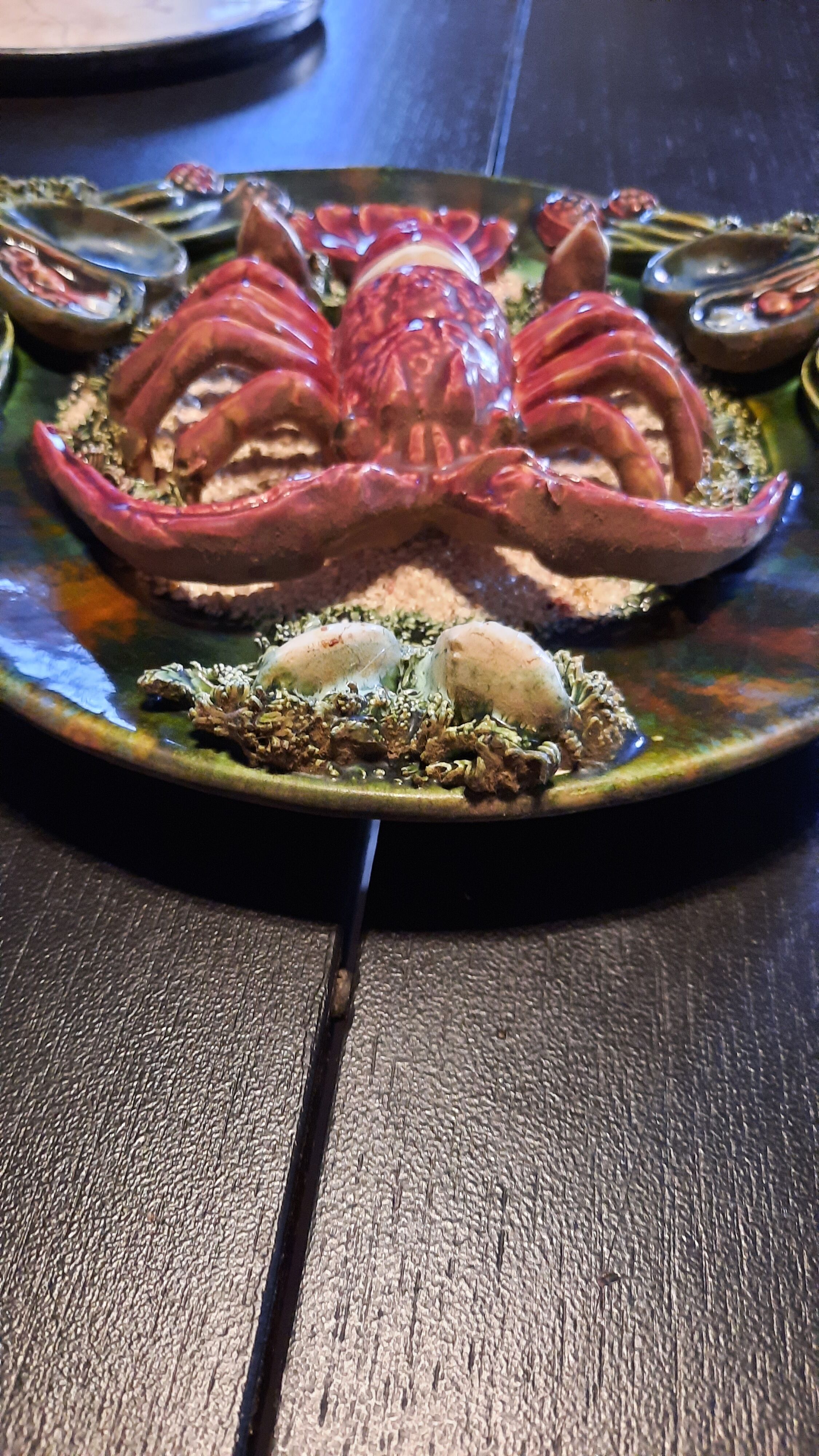 Lobster slurry plate