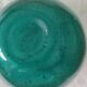 Blown glass round vase, vintage
