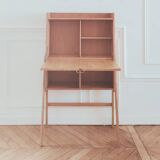 Renovated vintage Scandinavian secretary, 1950s-60s.