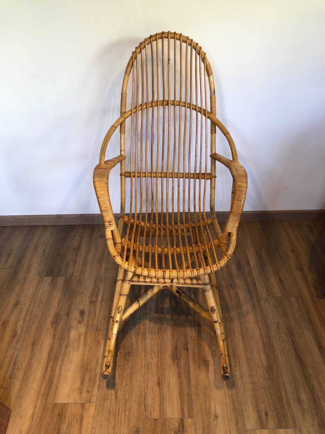 Rattan rocking chair
