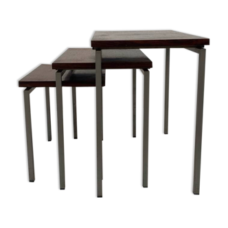 Set of nesting tables rosewood