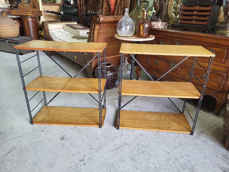 Pair of vintage shelves 1960 ref je