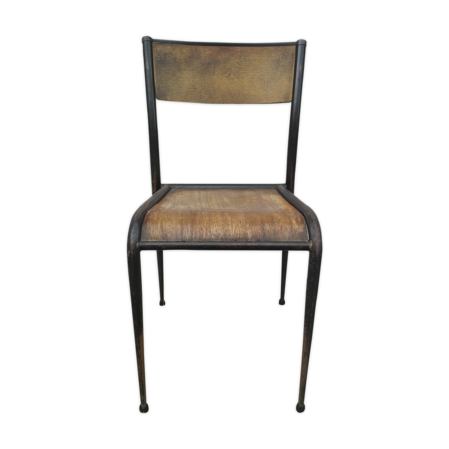 School Mullca 510 foot spindle vintage Chair