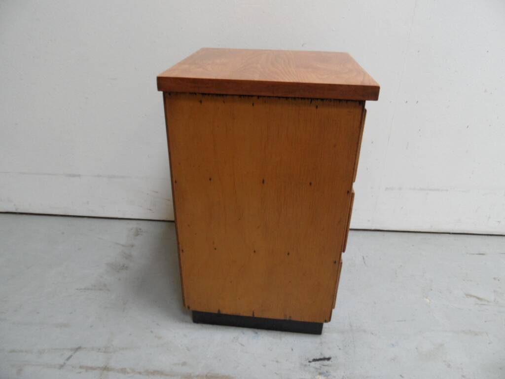 Vintage filing cabinet with drawers