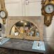 Patinated pine mirror frame no.