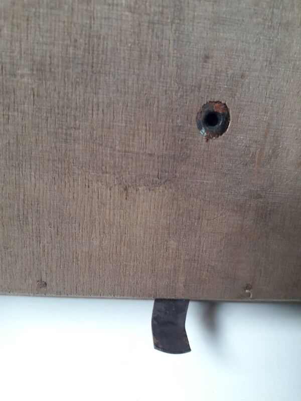 Dessous de plat musical bois et faïence vintage (La vie en rose)