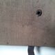 Vintage wooden and earthenware musical trivet (La vie en rose)