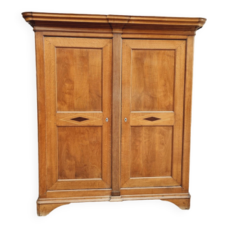 Armoire Art Déco chêne années 20