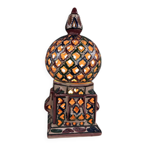 Lampe artisanale ethnique
