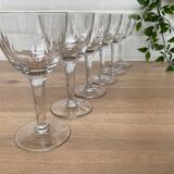 Set of 6 wine glasses