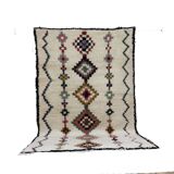 Handmade wool Berber rug 285 X 164 CM