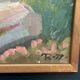 Original Swedish Oil On Canvas – “Coastal Landscape” By R. – Dated 1979 – Vintage & Framed – 50 × 42 Cm (19.7" × 16.5")