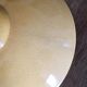 Yellow enameled ceramic lampshade (real color brighter than in photos)