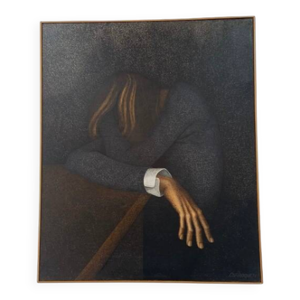 Painting by Dan Larroque