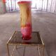 LARGE BIOT BLOWN GLASS VASE, SABA FRERES