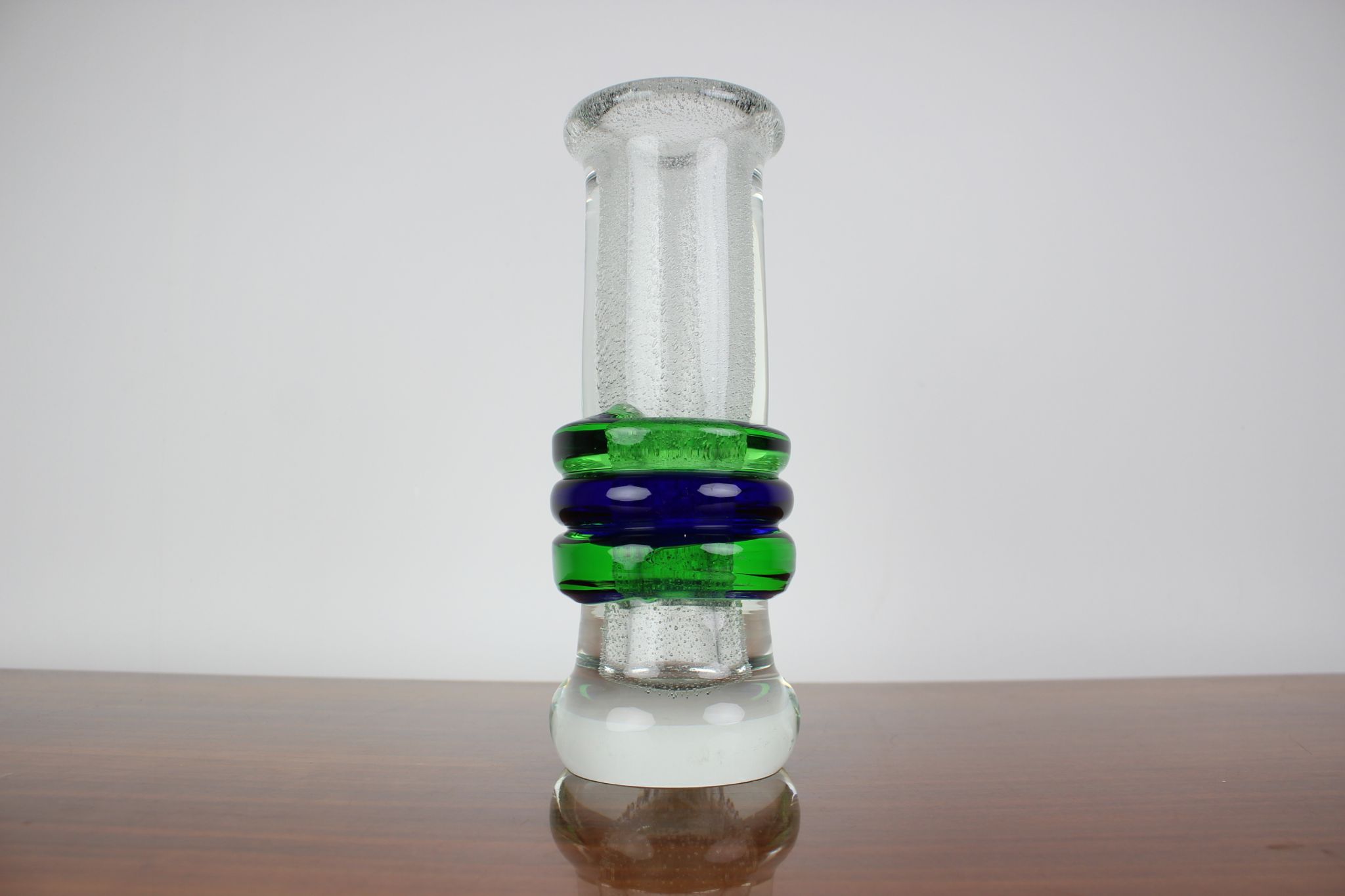 Art Glass Vase by Pavel Jezek for Skrdlovice Glassworks,1975s