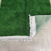 Tapis bérbere vert 3/2 mètre