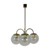 Lustre du milieu du siècle Kamenický Šenov Preciosa, années 1970.