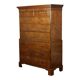 Antique mahogany commode, George III style, 19th century.