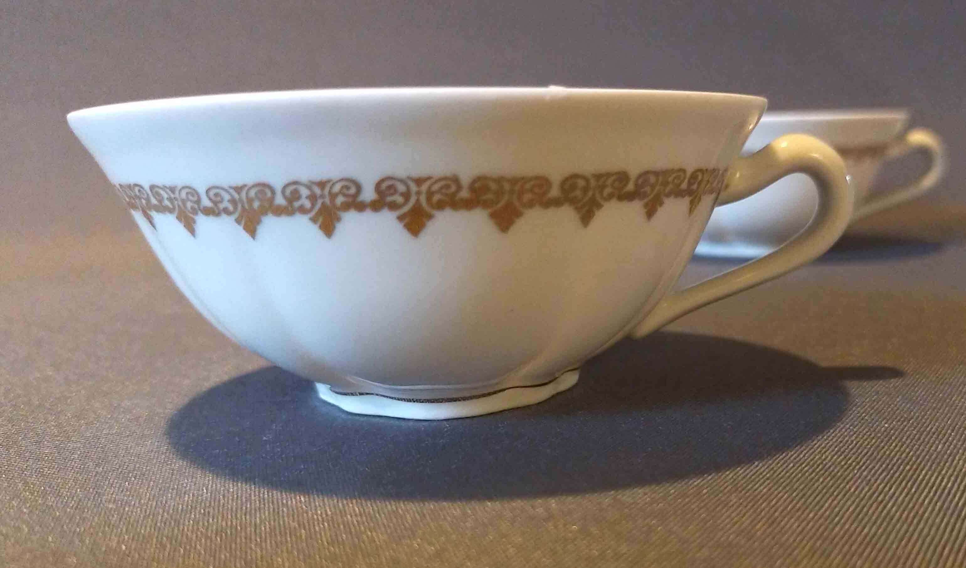 Porcelain coffee cups