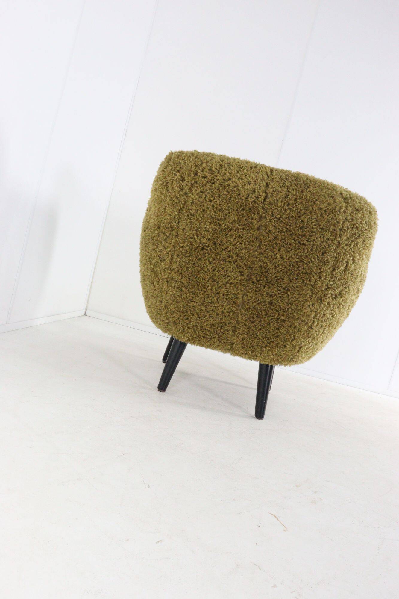 Fuzzy Doodle Armchair Fully Restored - new upholstery