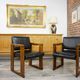 Pair of Italian design armchairs by Afra & Tobia Scarpa model Dialogo 1970