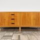 Vintage Long Sideboard, 1960s, Czechoslovakia