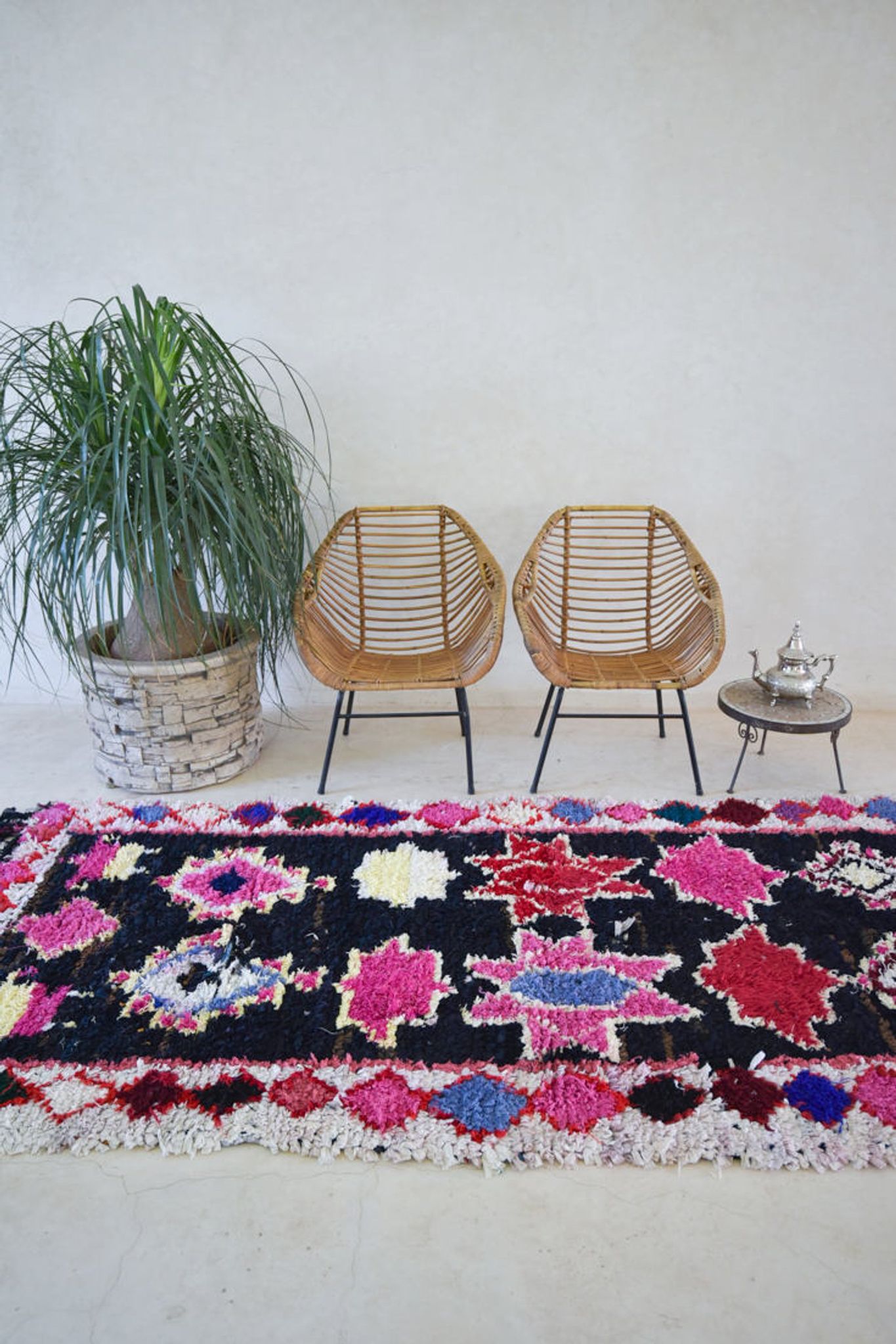 Tapis boucherouite 140x280cm