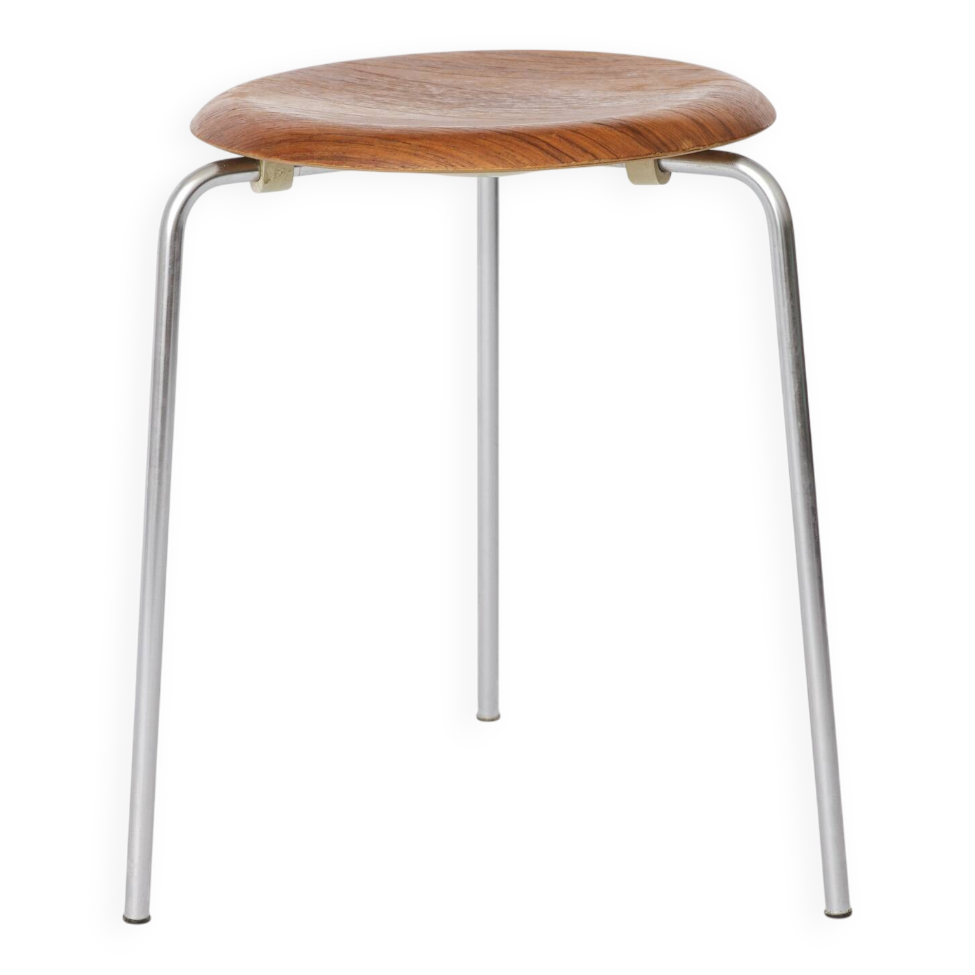 Arne Jacobsen Stool for Fritz Hansen, Model Dot 3170, Vintage Danish Design