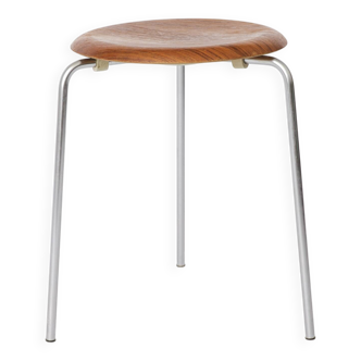 Arne Jacobsen Stool for Fritz Hansen, Model Dot 3170, Vintage Danish Design