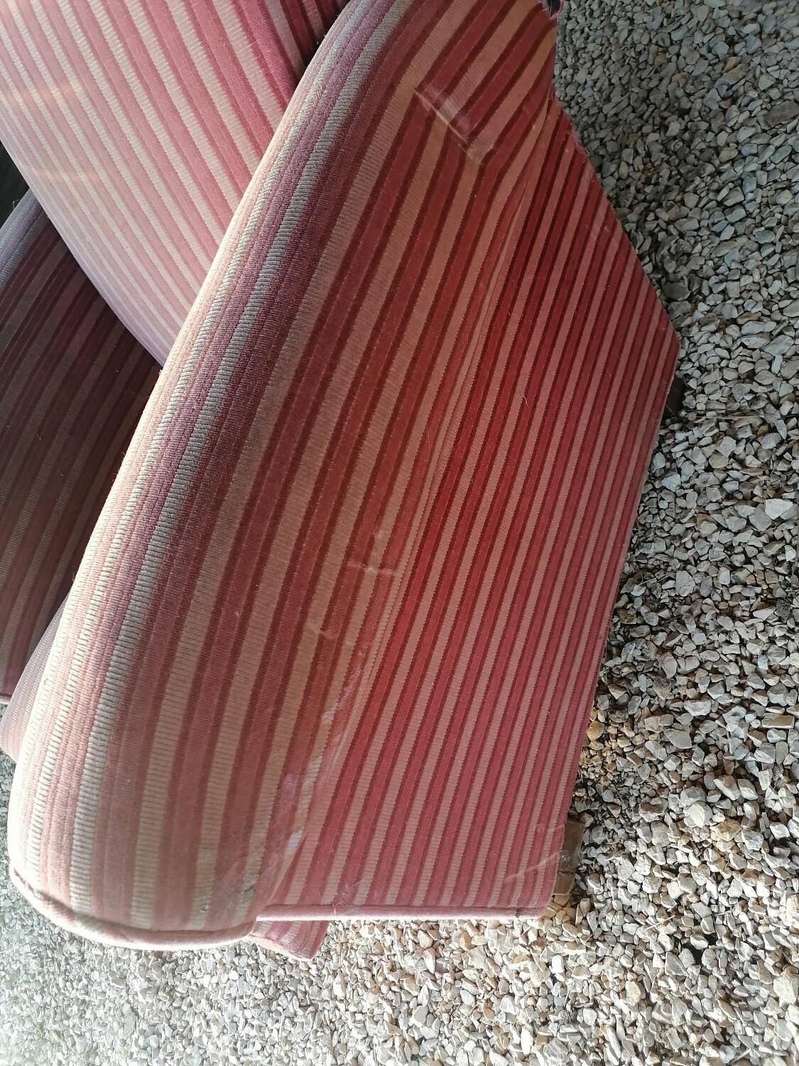 Fabric armchair 1900-1930