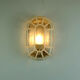 mid century SCONCE clear glass geometric design heinrich popp leuchten
