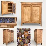 Buffet parisien bois brut 1940 H100