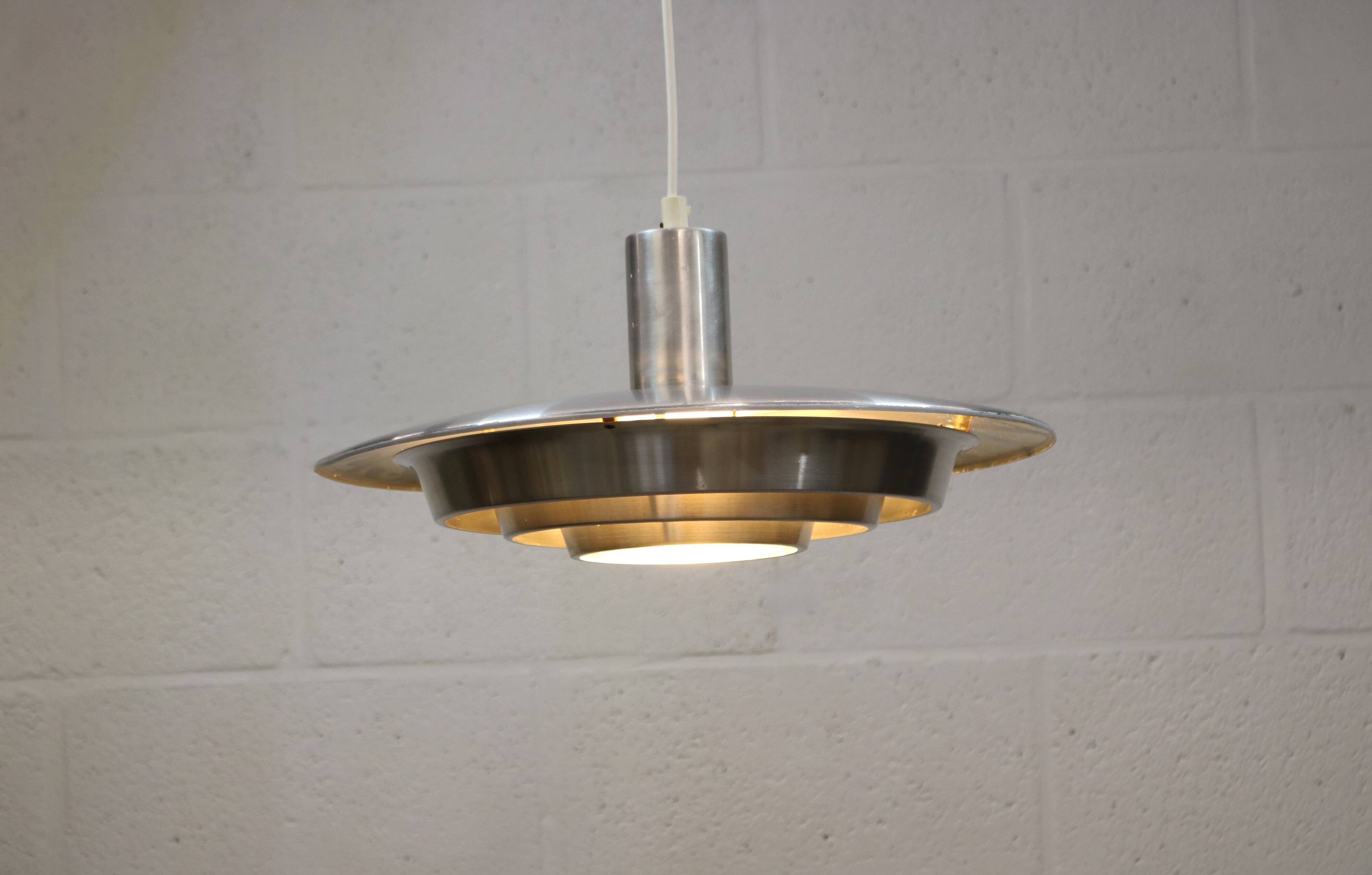Very rare old Danish design lamp by Teknika model 490  - 60's