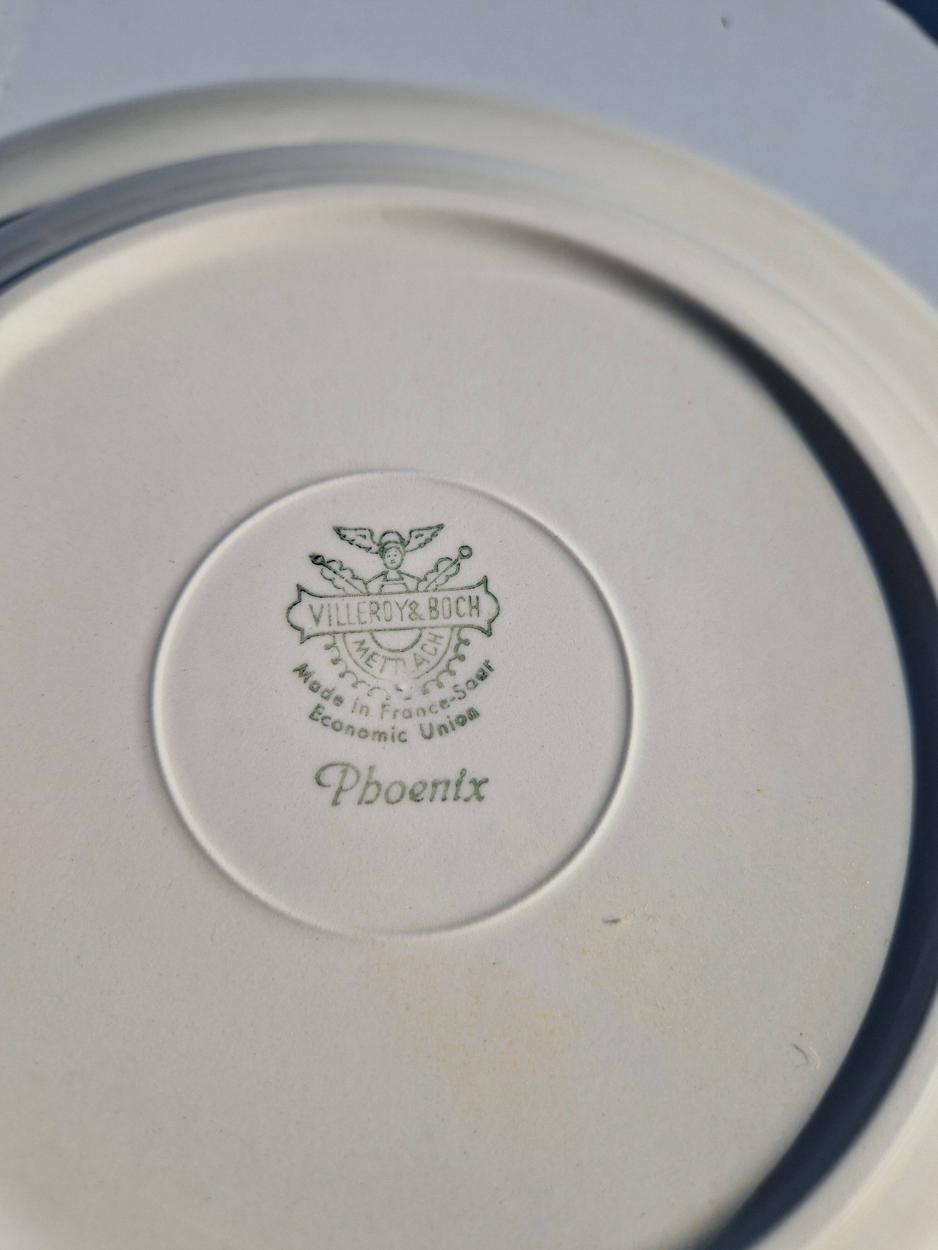 Service for 6 people Villeroy and Boch model Phoenix