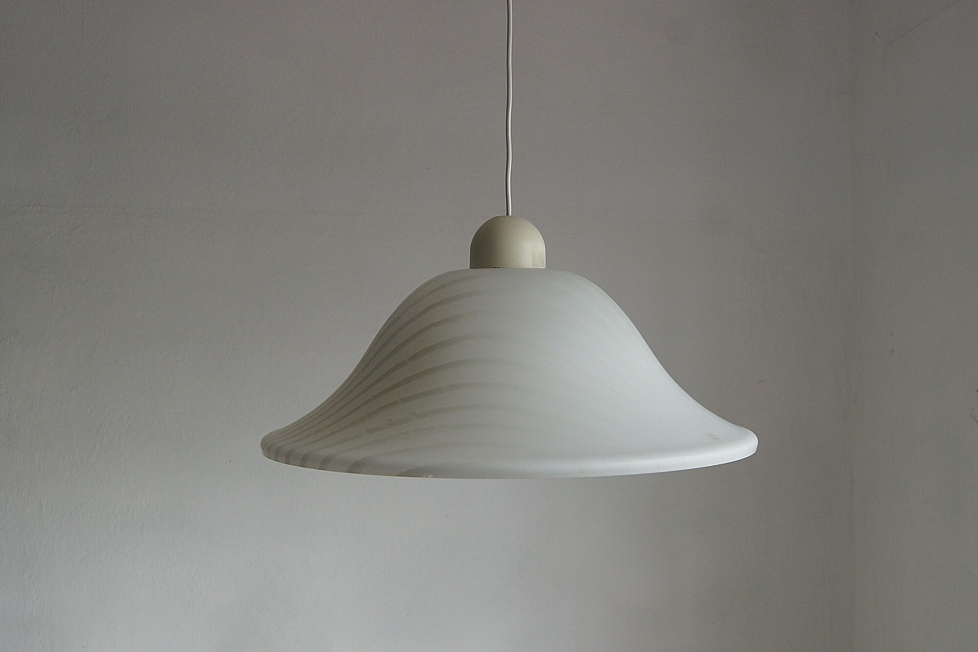 Mid-Century Glass Ceiling Lamp from Peill & Putzler