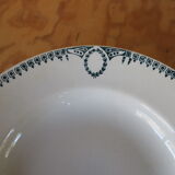 6 assiettes creuses St Amand
