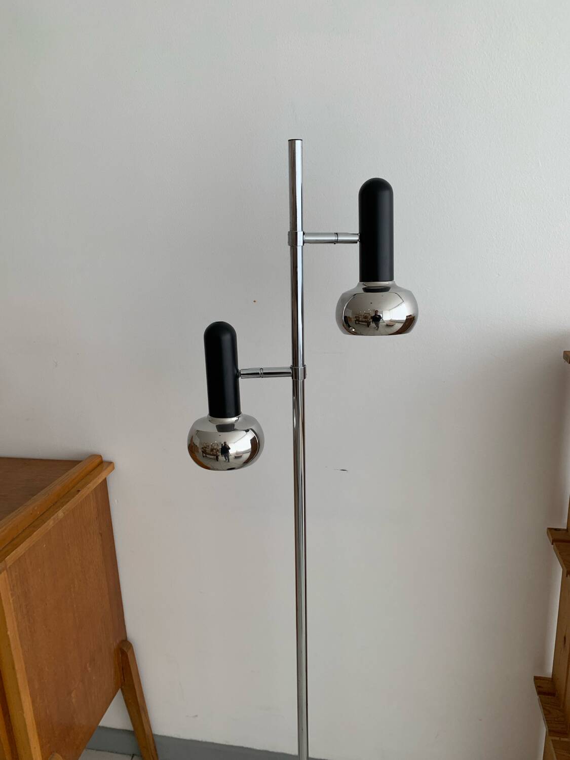 Lampadaire Vintage 1970 OMI Space Age