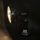 1930s Bauhaus Hanau Quartz Chrome Adjustable Table Lamp, Germany