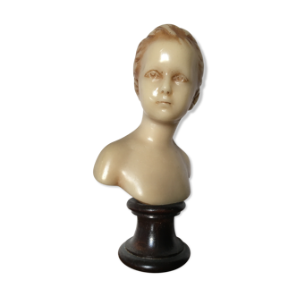 Bust girl in wax